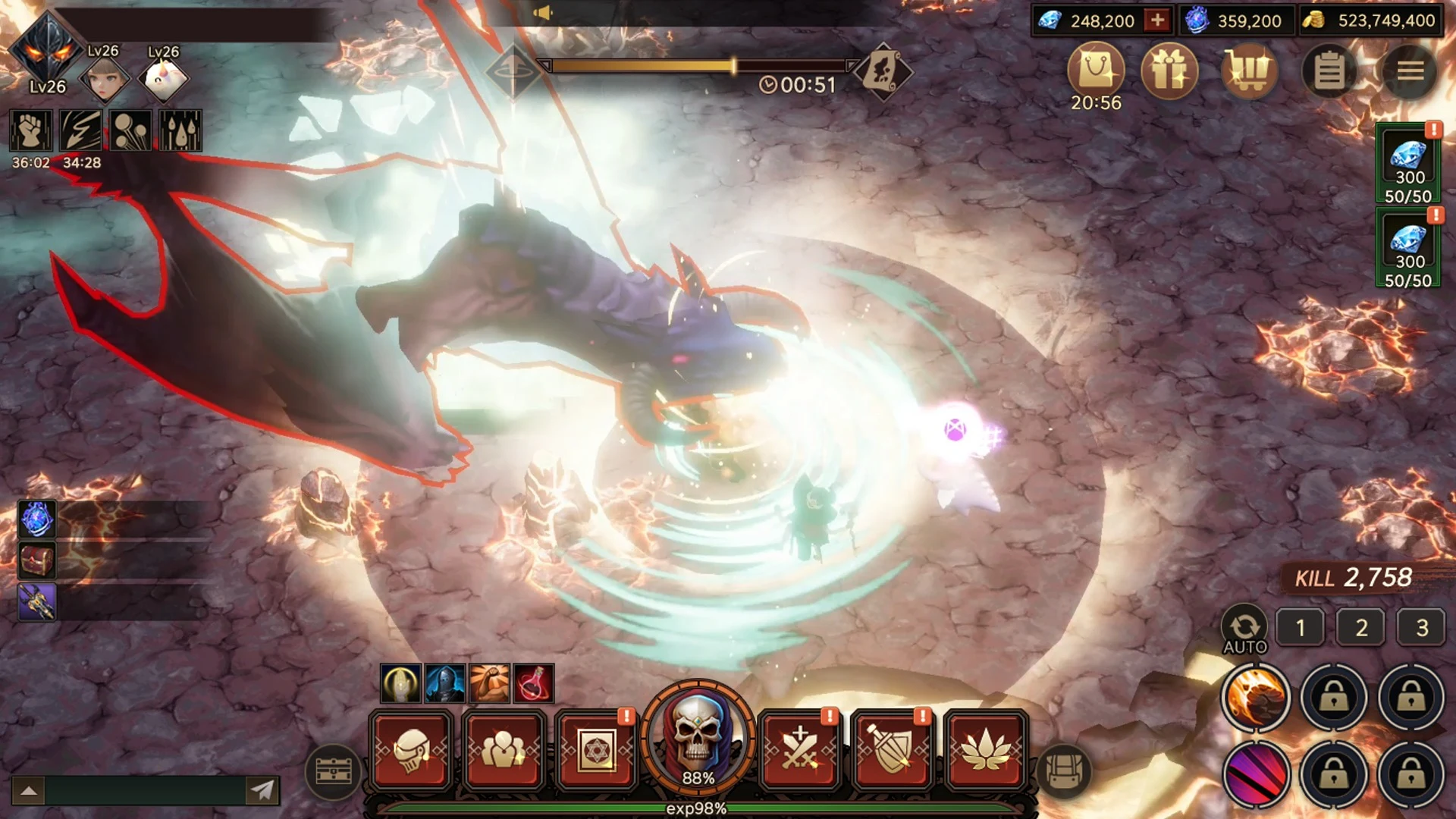 Dark Knight Idle : Idle RPG screenshot