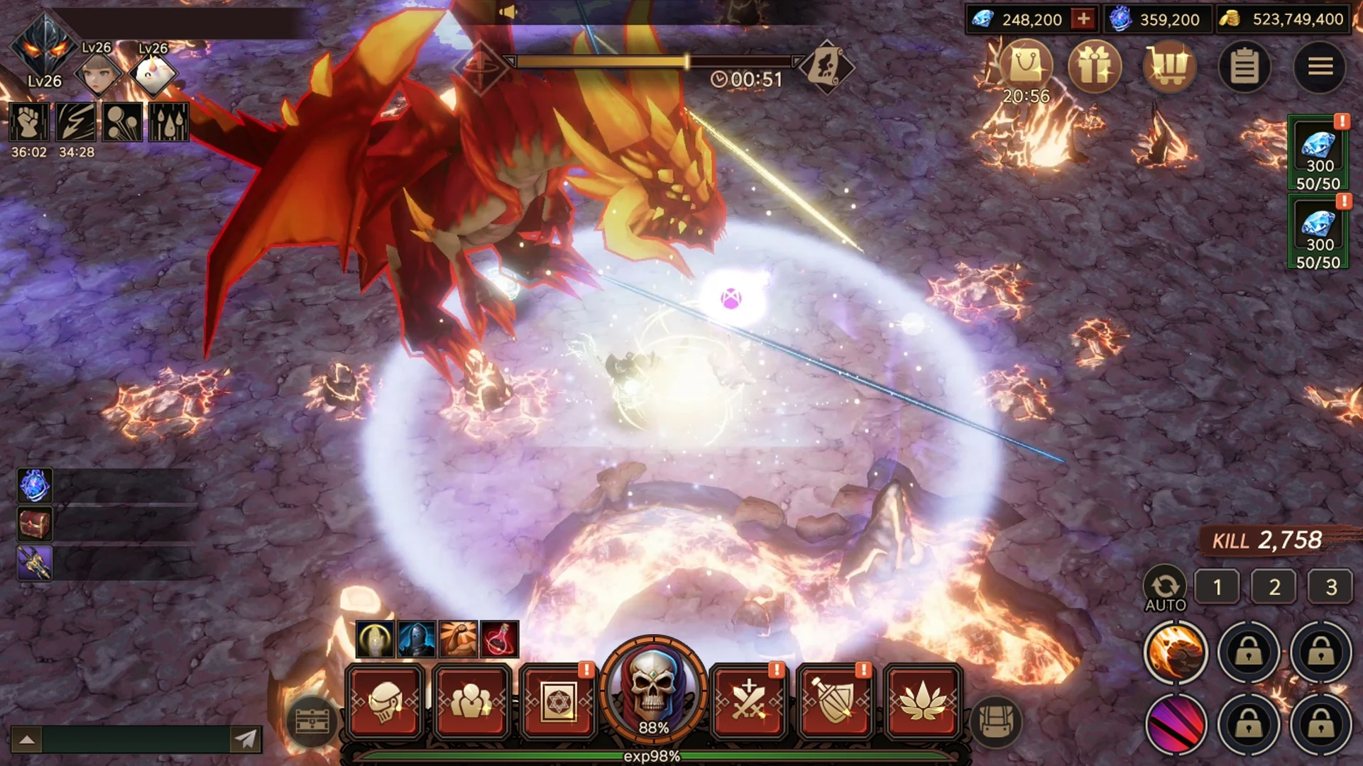 Dark Knight Idle : Idle RPG screenshot